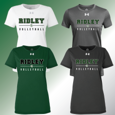 Ridley Volleyball Ladies Under Armour Tee